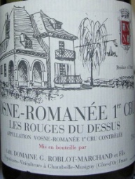 2020 Domaine G. Roblot-Marchand Vosne-Romanée 1er Cru Les Rouges