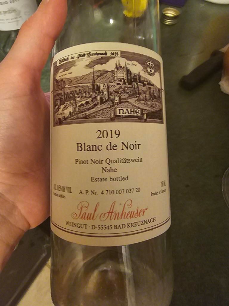 2020 Paul Anheuser Pinot Noir Blanc de Noir CellarTracker