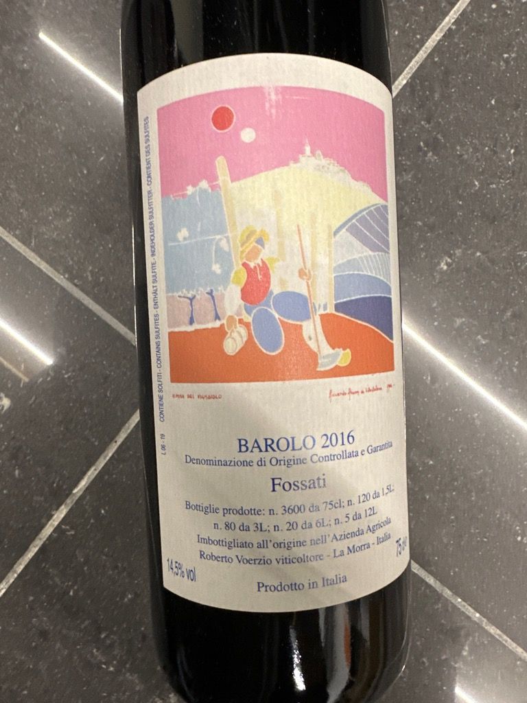2015 Roberto Voerzio Barolo Fossati - CellarTracker