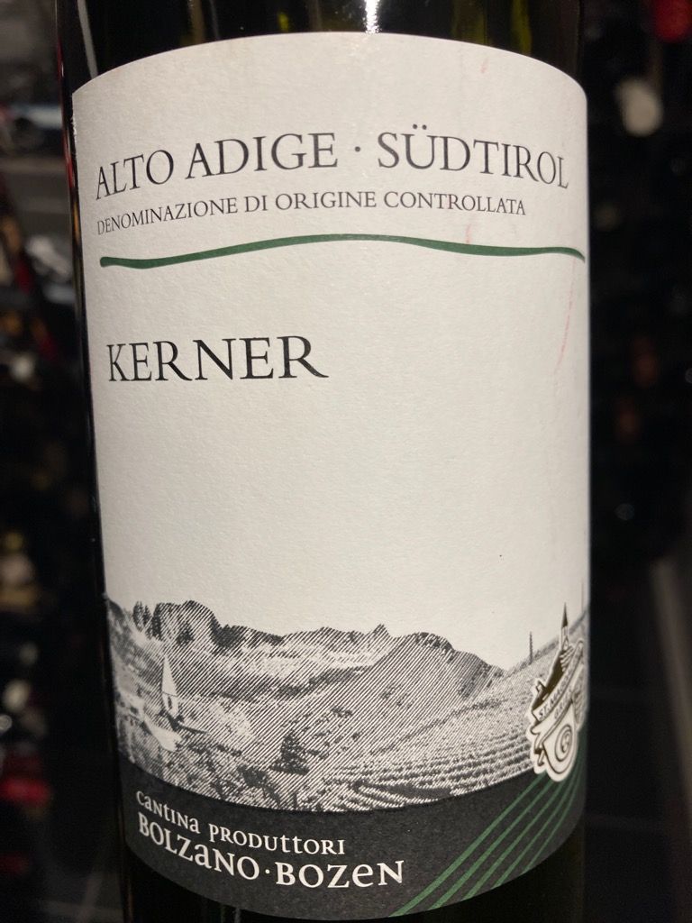 2021 Kellerei Bozen Cantina Bolzano Kerner Italy Trentino Alto 