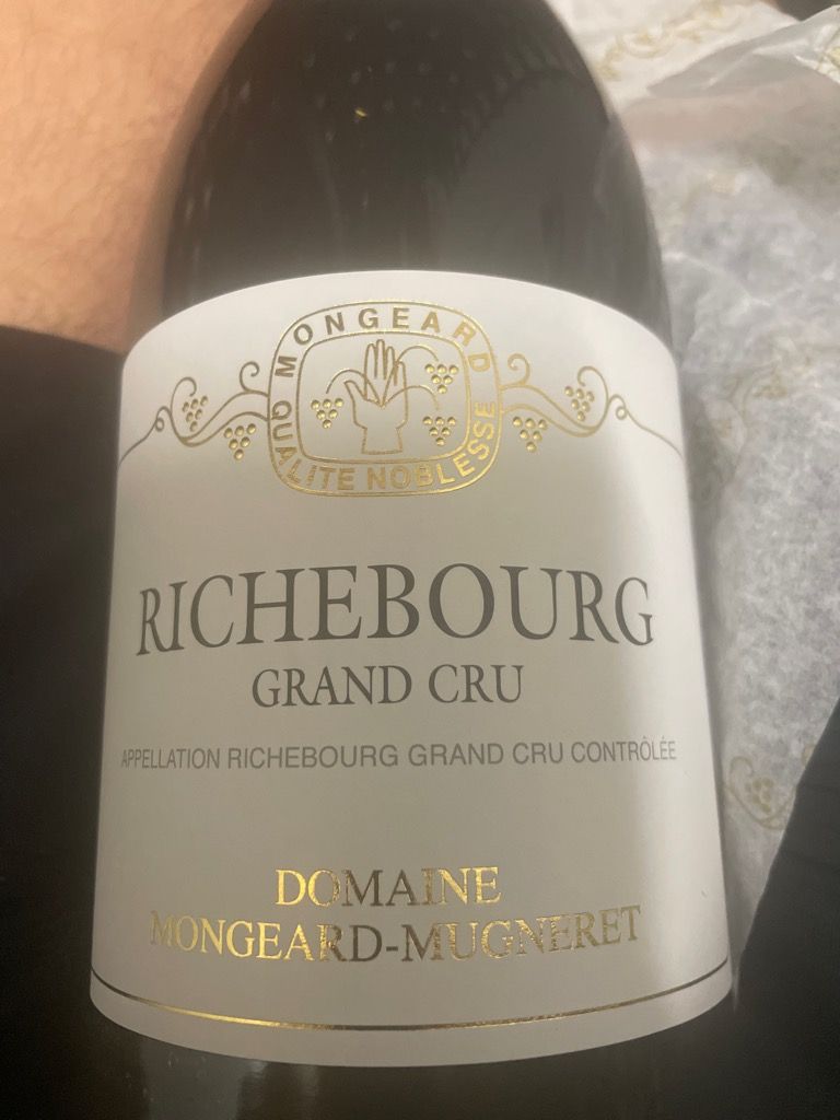 2011 Mongeard-Mugneret Richebourg - CellarTracker