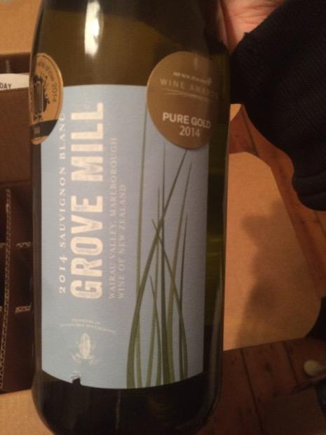 Grove Mill Sauvignon blanc wairau Valley marlborough glass 750ml (9416500040032)