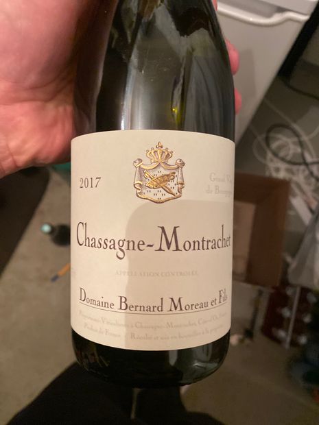 2017 Domaine Bernard Moreau et Fils Chassagne-Montrachet