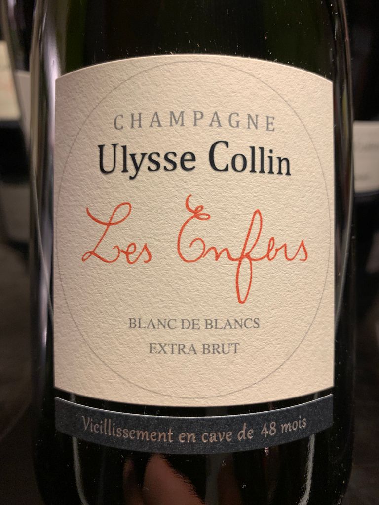 N.V. Ulysse Collin Champagne Blanc de Blancs Extra Brut (2016) Les