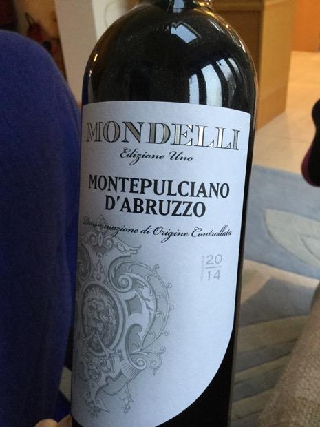 2014 Mondelli Montepulciano d'Abruzzo, Italy, Abruzzi, Montepulciano d ...