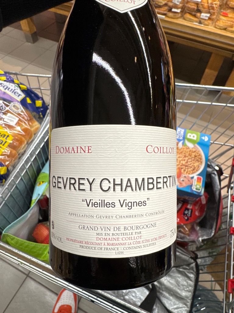 ワイン Gevrey-Chambertin Vieilles Vignes 2015 2015 Domaine Coillot Gevrey-Chambertin Vieilles Vignes - CellarTracker