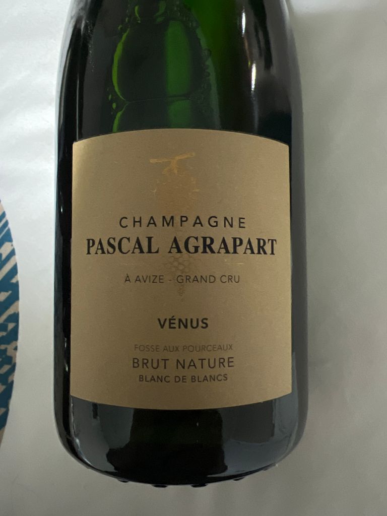 2016 Agrapart Champagne Grand Cru Vénus Brut Nature Blanc de