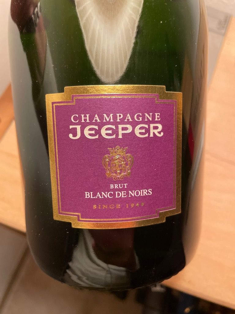 N.V. Champagne Jeeper Champagne Blanc de Noirs CellarTracker