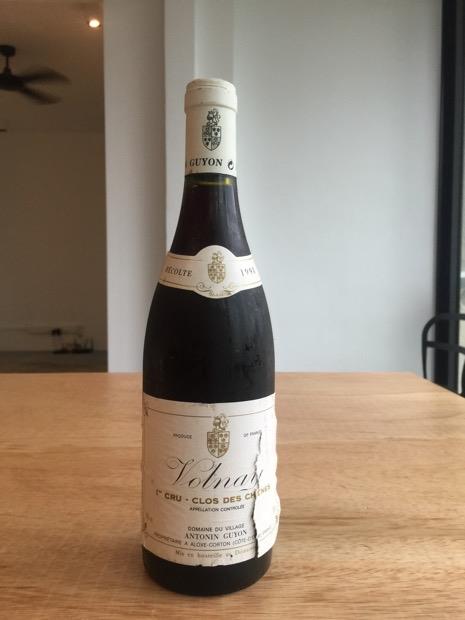 VOLNAY 1er CRU \"Clos des Chênes\" 2000 Volnay 1er Cru Clos des Chênes | Paris Wine Company