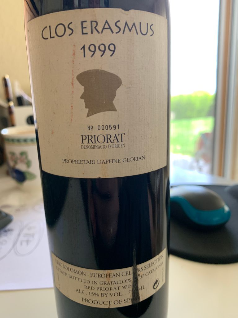 1999 Clos Erasmus Priorat - CellarTracker