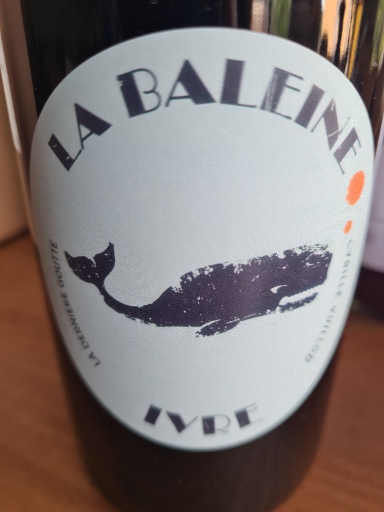 2020 Domaine La Dernière Goutte la baleine ivre, France, Vin de France