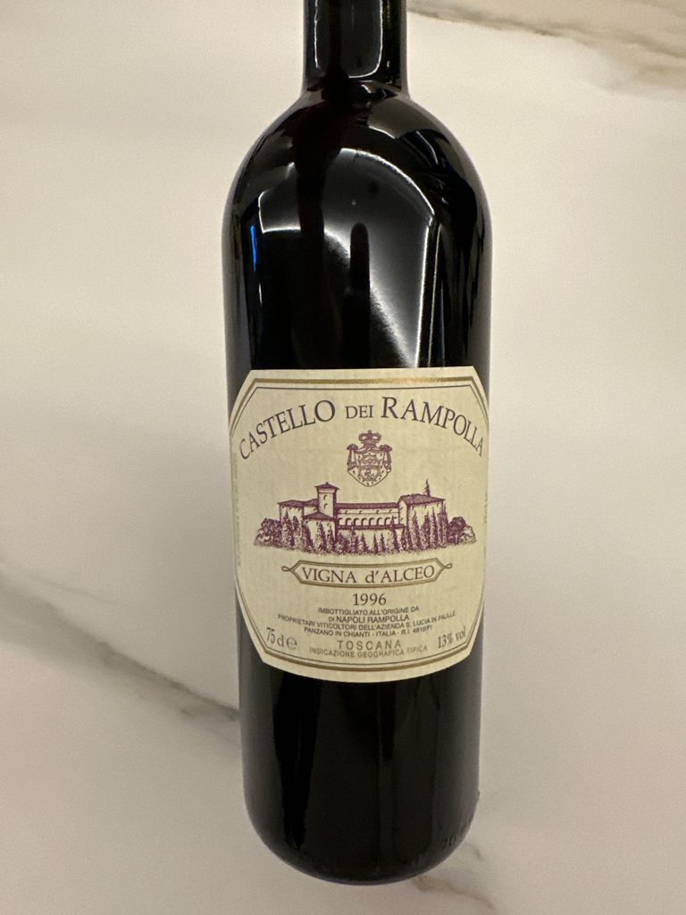 1996 Castello dei Rampolla Vigna d'Alceo - CellarTracker