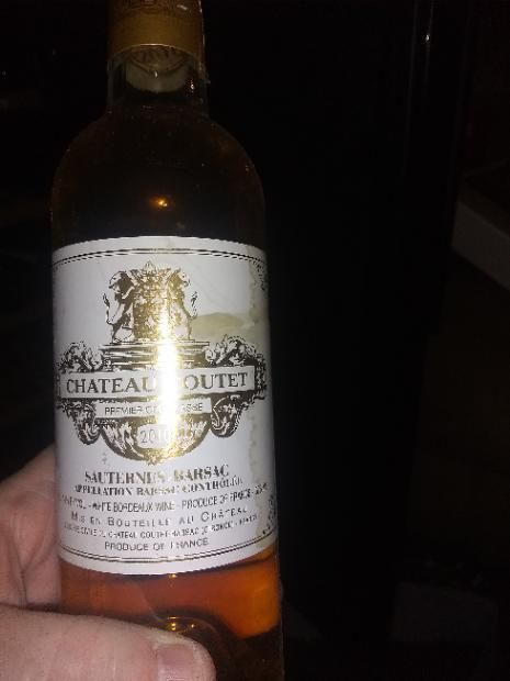 2009 Château Coutet Barsac - CellarTracker