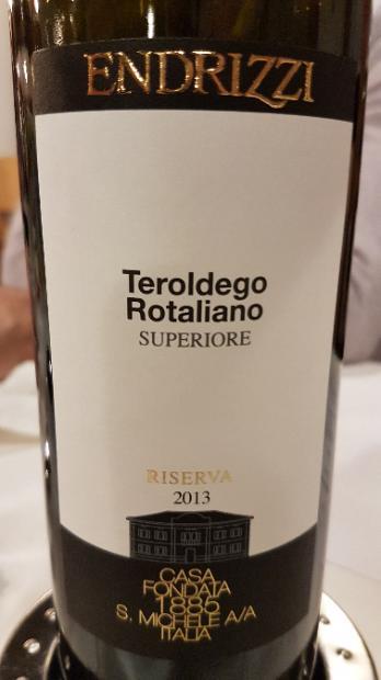 Teroldego Rotaliano Superiore Riserva Von Endrizzi Online Kaufen Captain Cork