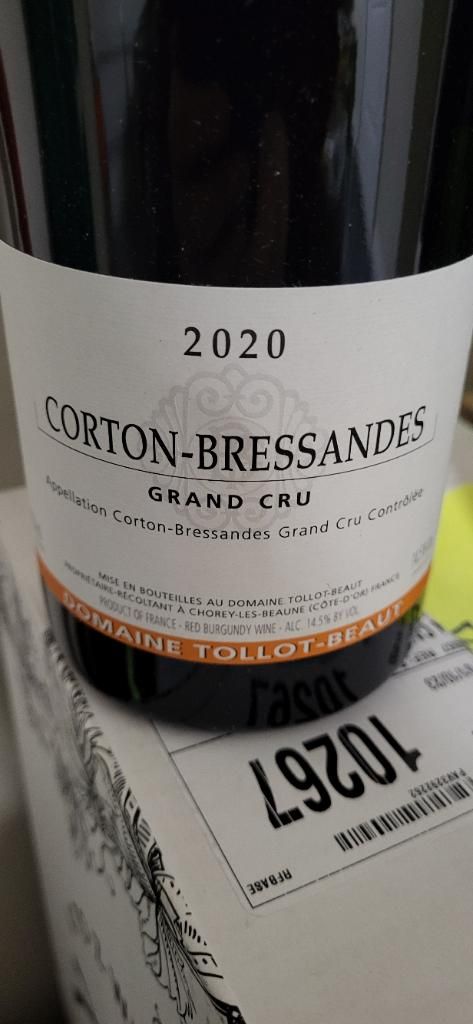 ワイン Tollot Beaut &amp; Fils Corton-Bressandes Domaine Tollot-Beaut & Fils Corton-Bressandes Grand Cru 2022