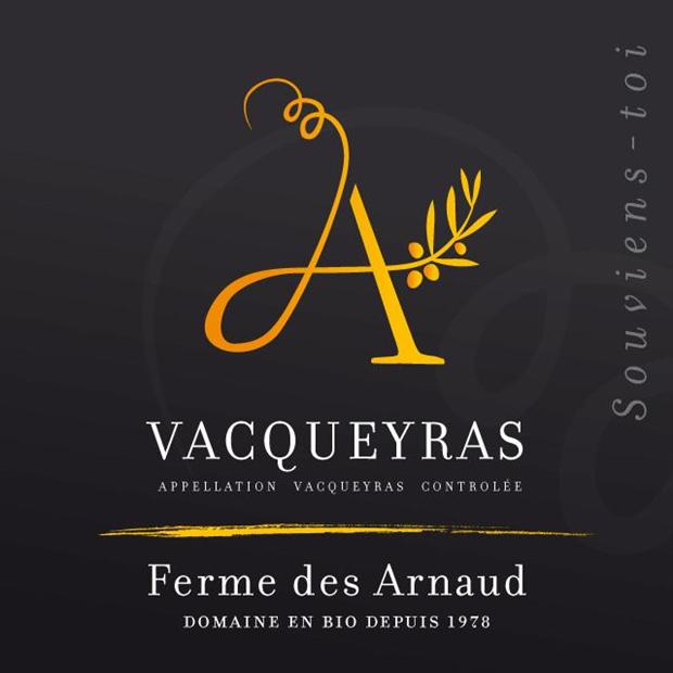 2020 Domaine la Ferme des Arnaud Vacqueyras Souvienstoi, France, Rhône