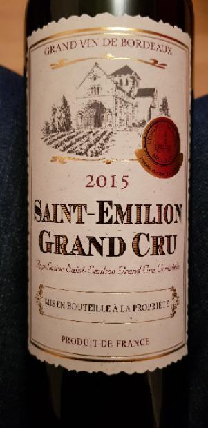 2016 Union Des Producteurs De Saint Emilion St Emilion Grand Cru France Bordeaux Libournais St Emilion Grand Cru Cellartracker