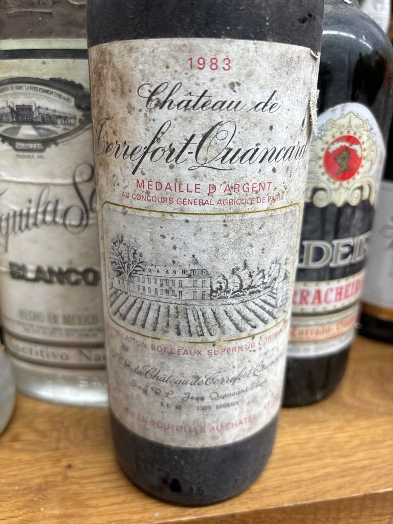 1986 Château de Terrefort-Quancard - CellarTracker
