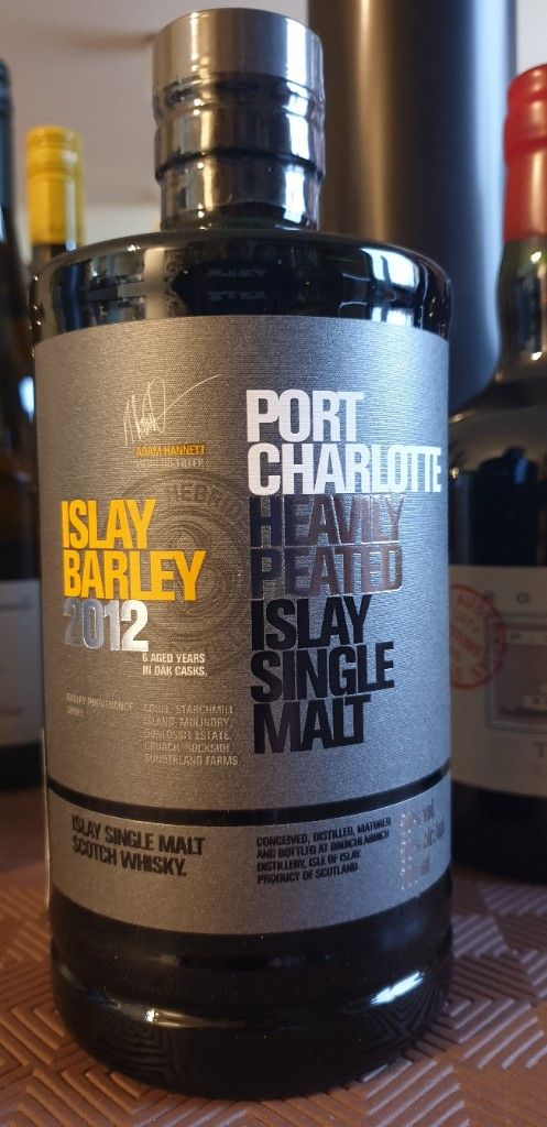 2014 Bruichladdich Port Charlotte Islay Barley Heavily Peated Single