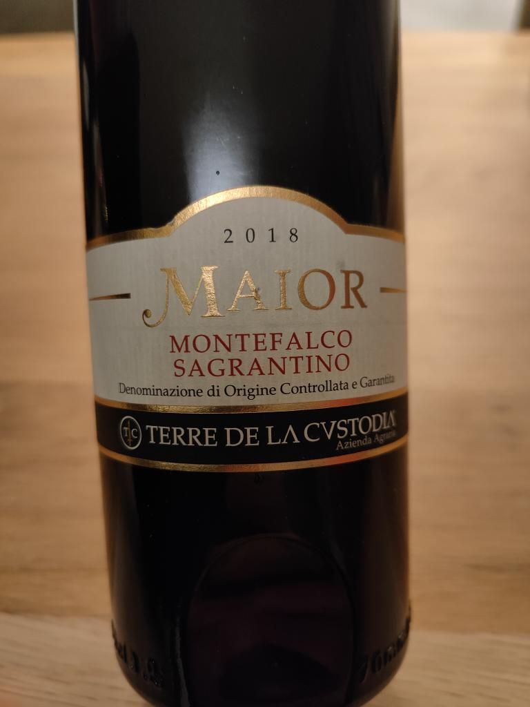 Terre De La Custodia Montefalco Sagrantino Maior Italy Umbria