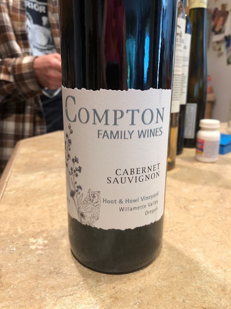 Compton Labels 2018 Compton Cabernet Sauvignon Hoot & Howl Vineyard, USA, Oregon ...