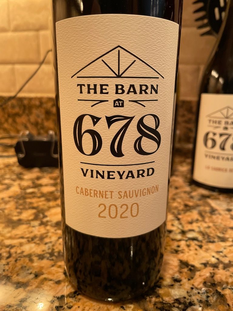 ワイン Point barre. 2020 Vin de France 75cl 2020 Virginia Cellars Cabernet Sauvignon The Barn at 678 Vineyard