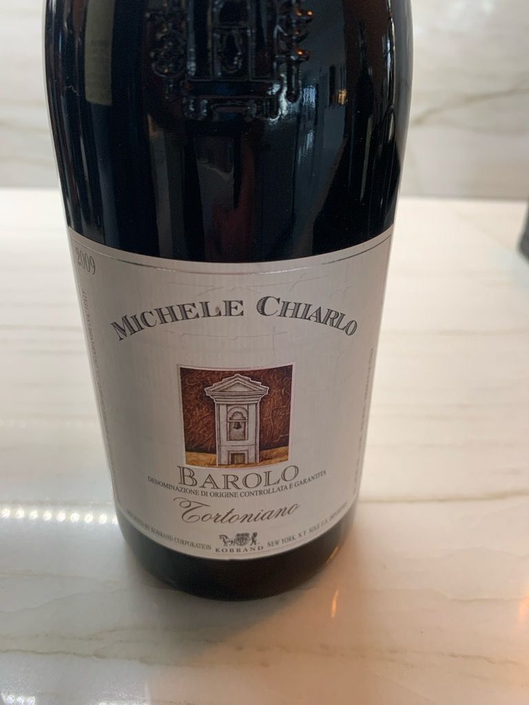 2009 Michele Chiarlo Barolo Tortoniano CellarTracker