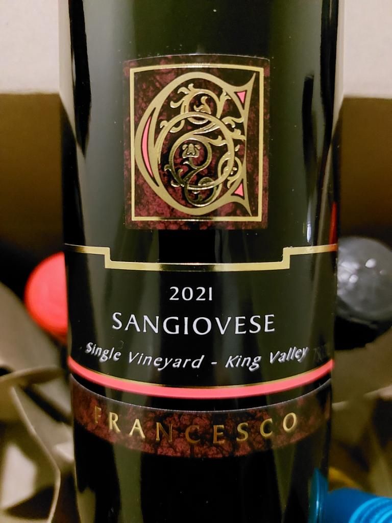 2019 Francesco Sangiovese Single Vineyard, Australia, Victoria, North