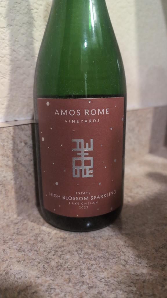 2022 Amos Rome Vineyards High Blossom Sparkling, USA, Washington