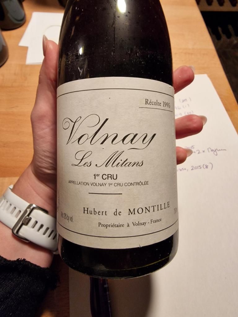 1996 Domaine de Montille Volnay 1er Cru Les Mitans - CellarTracker