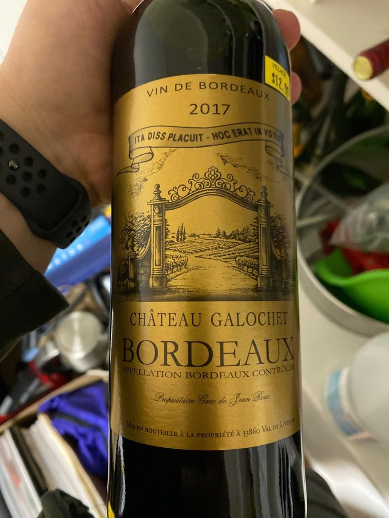 2017 Château Galochet, France, Bordeaux - CellarTracker