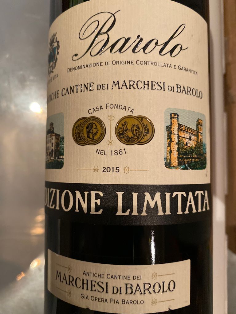 2015 Marchesi di Barolo Barolo - CellarTracker