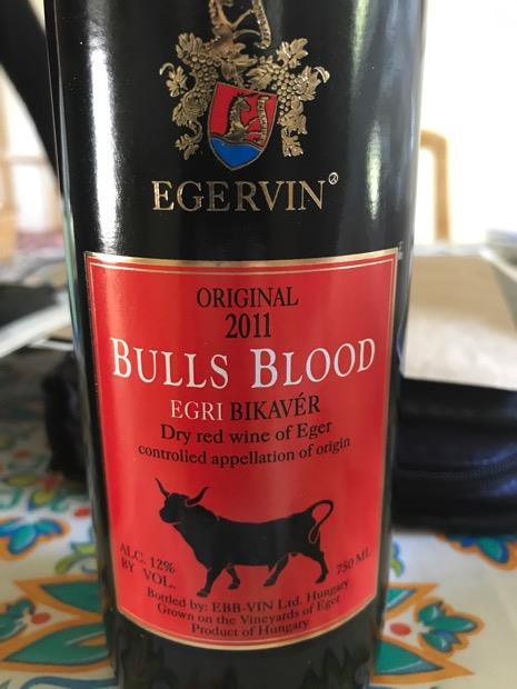 bulls blood red wine