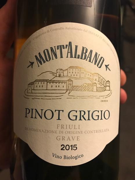 2010 Mont'Albano Friuli Grave Pinot Grigio, Italy, Friuli-Venezia ...