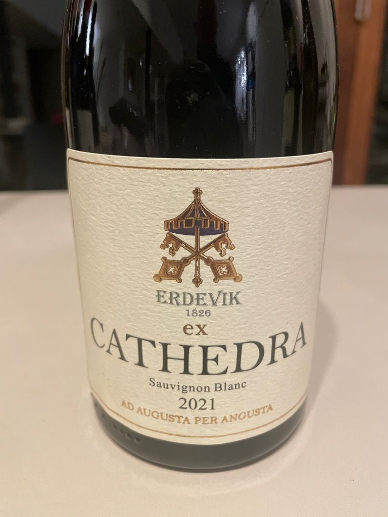 2021 Erdevik Sauvignon Blanc Ex Cathedra, Serbia, Vojvodina, Srem ...