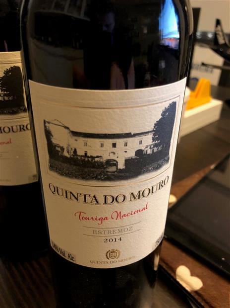 2017 Quinta do Mouro Touriga Nacional Vinho Regional Alentejano ...