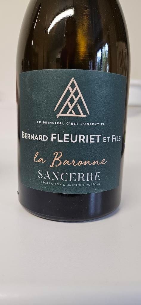 2022 Domaine Bernard Fleuriet Et Fils Sancerre La Baronne, France ...