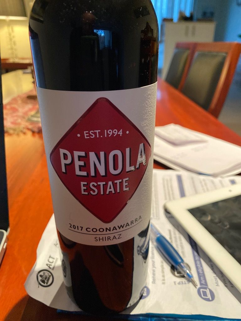 2019 James Busby Shiraz Penola Estate, Australia, South Australia