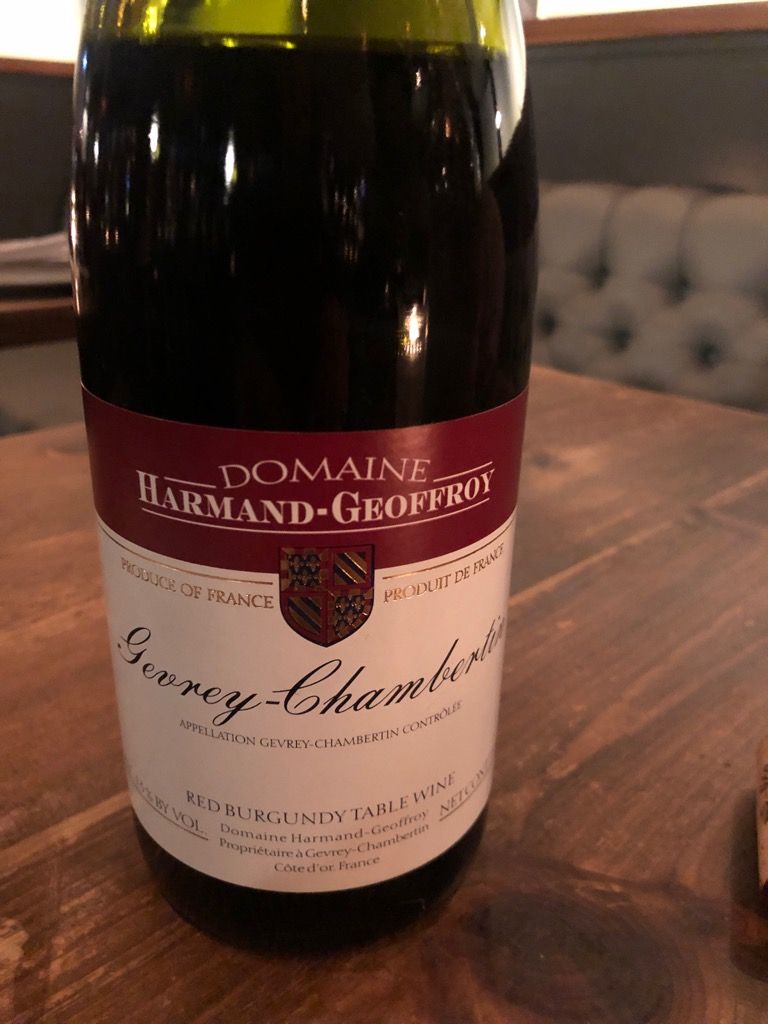 2016 Domaine Harmand-Geoffroy Gevrey-Chambertin - CellarTracker