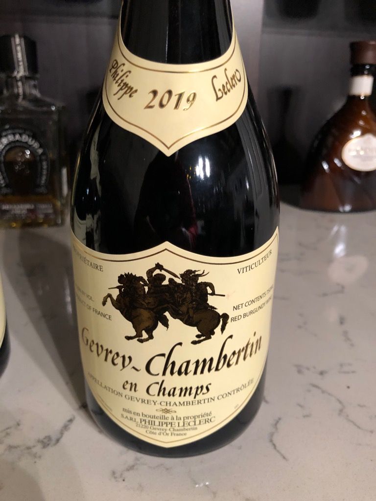 2019 Philippe Leclerc Gevrey-Chambertin en Champs - CellarTracker