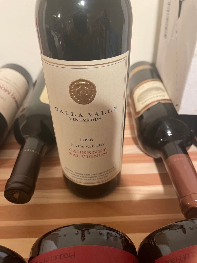 1998 Dalla Valle Cabernet Sauvignon - CellarTracker