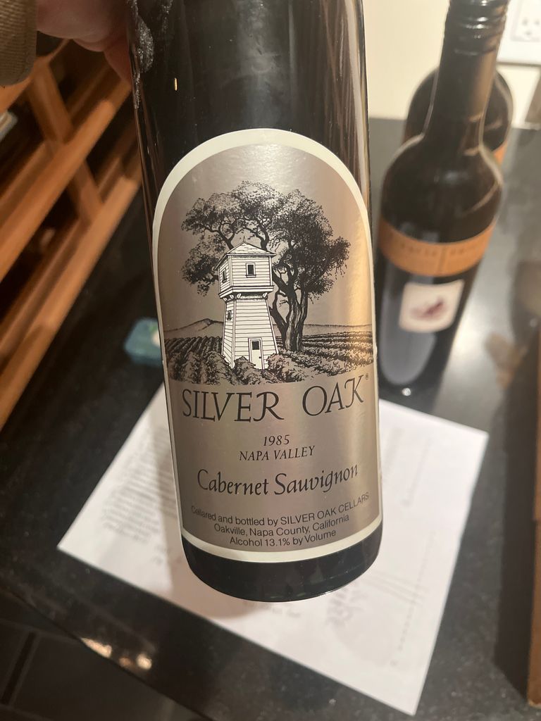 1985 Silver Oak Cabernet Sauvignon Napa Valley - CellarTracker
