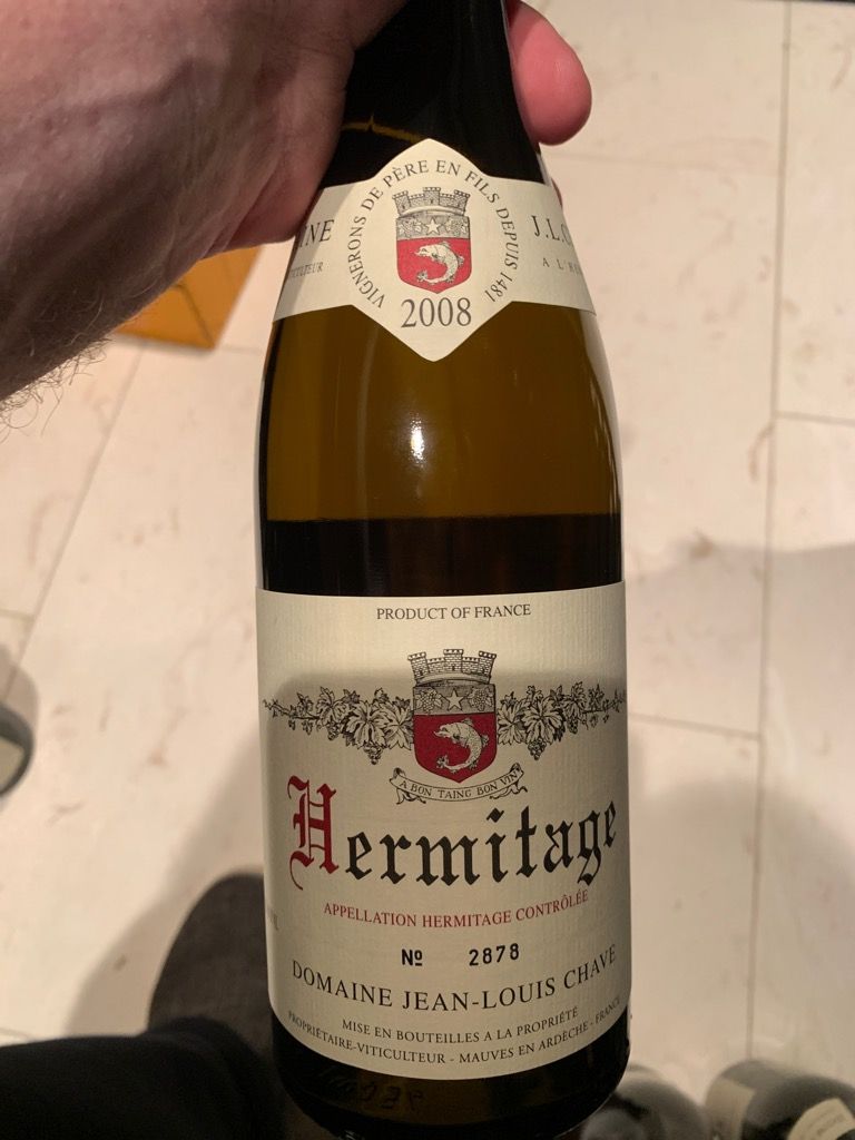 2008 Domaine Jean-Louis Chave Hermitage Blanc - CellarTracker