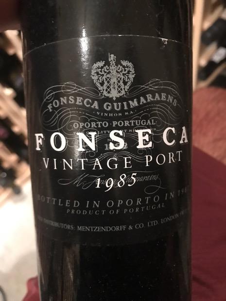 1985 Fonseca Porto Vintage - CellarTracker