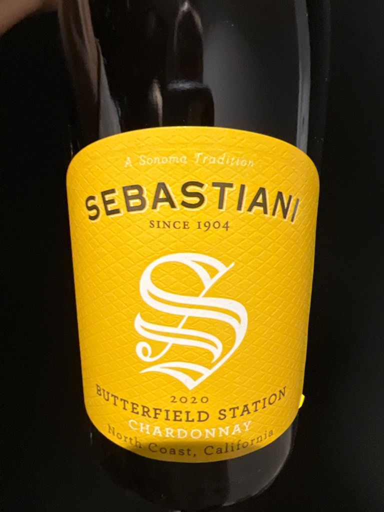 2020 Sebastiani Vineyards & Winery Chardonnay Butterfield Station, USA