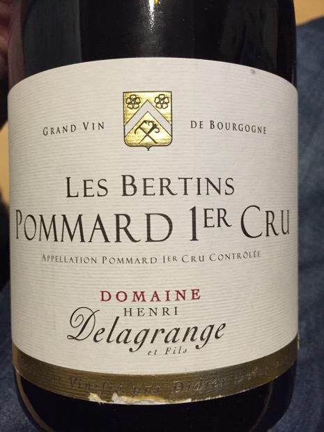 Domaine Henri Delagrange et Fils Pommard 1er Cru 'Les Bertins