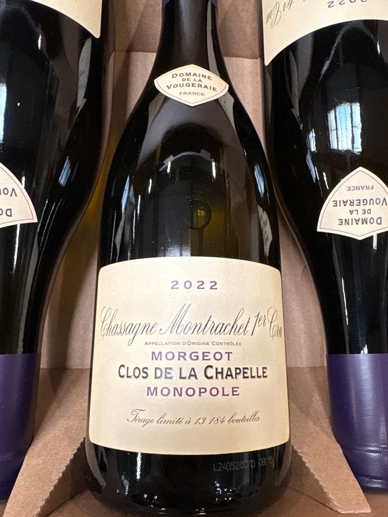2022 Domaine de la Vougeraie Chassagne-Montrachet 1er Cru Morgeot