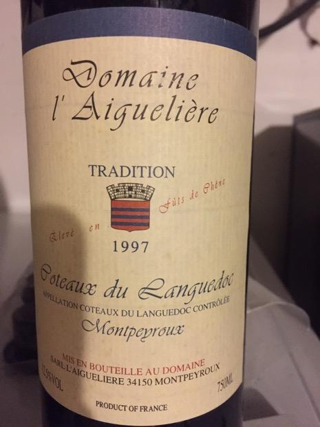 1997 Domaine Laiguelière Coteaux Du Languedoc Montpeyroux France Languedoc Roussillon