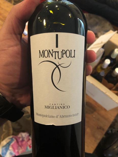 2015 Cantina Miglianico Montepulciano d'Abruzzo Montupoli, Italy ...