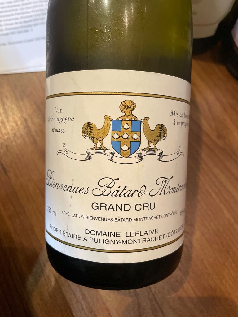 2017 Domaine Leflaive Bienvenues-Bâtard-Montrachet - CellarTracker